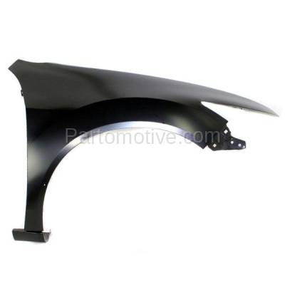 Aftermarket Replacement - FDR-1782RC CAPA 2009-2014 Acura TSX (Sedan & Wagon 4-Door) (2.4L 3.5L 4Cyl/6Cyl Engine) Front Fender Quarter Panel Primed Right Passenger Side
