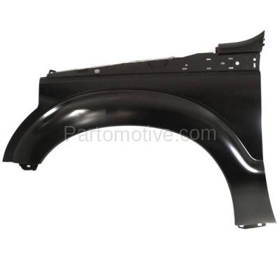 Aftermarket Replacement - FDR-1285LC CAPA 2011-2016 Ford F-Series F250 & F350 Super Duty Truck Front Fender Quarter Panel (without Wheel Opening Molding Holes) Left Driver Side