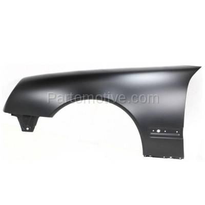 Aftermarket Replacement - FDR-1222LC CAPA 2000-2003 Mercedes Benz E-Class E320 E430 (without AMG Styling Package) Front Fender Quarter Panel Primed Left Driver Side