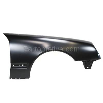 Aftermarket Replacement - FDR-1222RC CAPA 2000-2003 Mercedes Benz E-Class E320 E430 (without AMG Styling Package) Front Fender Quarter Panel Primed Right Passenger Side