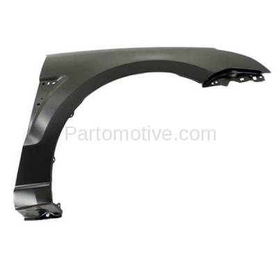 Aftermarket Replacement - FDR-1320R 2008-2011 Ford Focus 2.0L (Coupe & Sedan) Front Fender Quarter Panel (with Grille Provision) Primed Steel Right Passenger Side