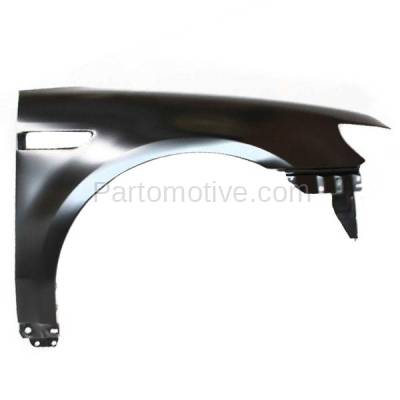 Aftermarket Replacement - FDR-1746R 2008 2009 Ford Taurus (Limited, SE, SEL) Front Fender Quarter Panel (with Applique Provision) Primed Steel Right Passenger Side