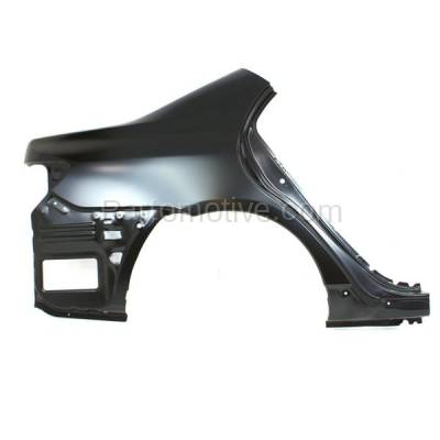 Aftermarket Replacement - FDR-1177R 2009-2013 Toyota Corolla (USA Built) Rear Fender Quarter Panel (with Vent Duct Hole) Primed Steel Right Passenger Side