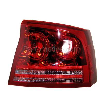 Aftermarket Auto Parts - TLT-1378RC CAPA 06-08 Dodge Charger Taillight Taillamp Brake Light Lamp Passenger Side RH