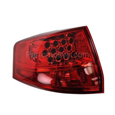 Aftermarket Auto Parts - TLT-1639LC CAPA 07-12 Acura MDX Taillight Taillamp Rear Brake Light Lamp Driver Side LH NEW