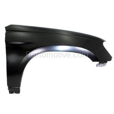 Aftermarket Replacement - FDR-1551RC CAPA 2007-2008 Chrysler Pacifica (3.8 & 4.0 Liter V6 Engine) Front Fender Quarter Panel (without Molding Holes) Steel Right Passenger Side
