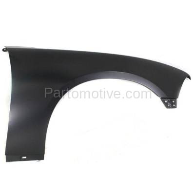 Aftermarket Replacement - FDR-1139RC CAPA 2011-2014 Dodge Charger (Sedan 4-Door) Front Fender Quarter Panel (without Molding Holes) Primed Steel Right Passenger Side