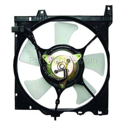 Aftermarket Replacement - FMA-1383 95-99 Sentra Manual Trans 95-98 200SX Radiator Engine Cooling Fan Motor Assembly