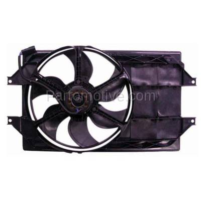Aftermarket Replacement - FMA-1040 96 97 98 Sebring Convertible Radiator & A/C Condenser Cooling Fan Motor Assembly