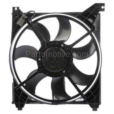Aftermarket Replacement - FMA-1286 Radiator Engine Cooling Fan Motor Assembly Shroud & Blade For 04 05 06 Amanti V6