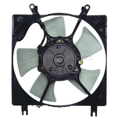 Aftermarket Replacement - FMA-1346 Sebring Avenger Eclipse Talon Non-Turbo A/C Condenser Cooling Fan Motor Assembly