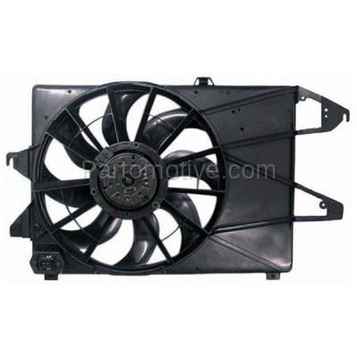 Aftermarket Replacement - FMA-1121 95-00 Contour Mystique 2.0L L4 Radiator A/C Condenser Cooling Motor Fan Assembly