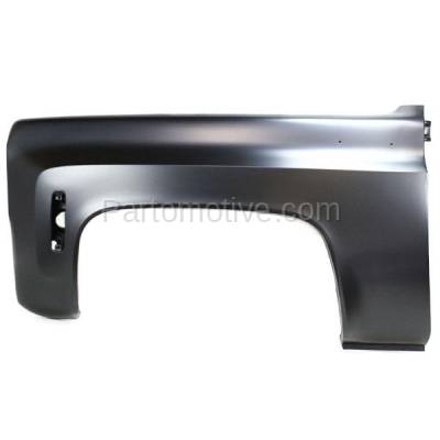 Aftermarket Replacement - FDR-1341L 1973-1980 Chevy/GMC C/K-Series Full Size Pickup Truck & Blazer/Jimmy/Suburban Front Fender Quarter Panel Steel Left Driver Side