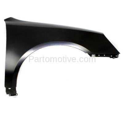 Aftermarket Replacement - FDR-1539R 2006-2008 Kia Magentis & Optima (2.4 & 2.7 Liter Engine) Front Fender Quarter Panel (without Molding Holes) Steel Right Passenger Side