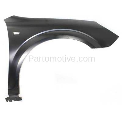 Aftermarket Replacement - FDR-1089R 2007-2009 Saturn Aura (2.4 & 3.5 & 3.6 Liter) Front Fender Quarter Panel (with Turn Signal Light Hole) Primed Steel Right Passenger Side
