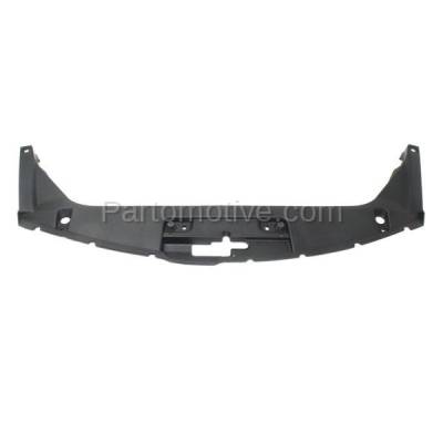 Aftermarket Replacement - RSP-1338 2008-2012 Honda Accord (Coupe 2-Door) (2.4 & 3.5 Liter Engine) Front Center Radiator Support Upper Grille Cover Panel Primed Plastic