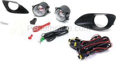 Aftermarket Replacement - KV-STYTY0710FL2 Fog Light, Performance