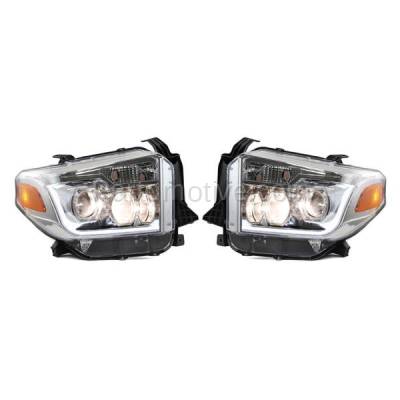 Aftermarket Replacement - KV-STYTY1415PHL1 Headlight Driving Head light Headlamp Driver & Passenger Side LH RH