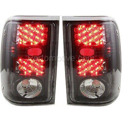Aftermarket Replacement - KV-STYFD0003LCTL2 Set of 2 LED Tail Light For 2000 Ford Ranger XLT LH & RH Clear
