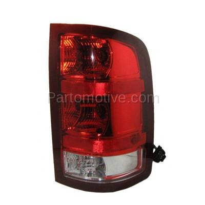 Aftermarket Replacement - LKQ-GM2801208OE 07-10 Sierra Truck Taillight Taillamp Rear Brake Light Lamp Right Passenger Side