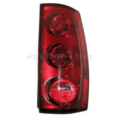 Aftermarket Replacement - LKQ-GM2801204R 07-13 Yukon (Non Denali) Taillight Taillamp Rear Light Lamp Right Passenger Side