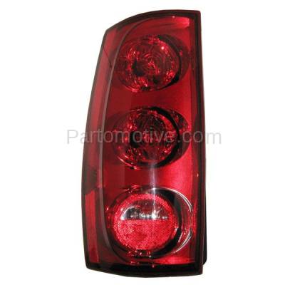 Aftermarket Replacement - LKQ-GM2800204OE 07-13 Yukon XL (Non Denali) Taillight Taillamp Rear Light Lamp Left Driver Side