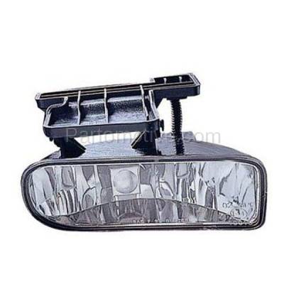 Aftermarket Replacement - LKQ-GM2593110OE GMC Sierra Pickup Truck, Yukon Front Driving Fog Light Lamp Right Passenger Side