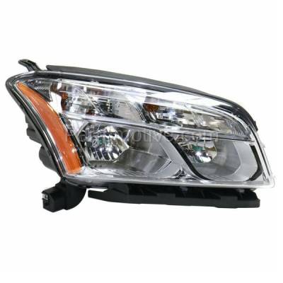 Aftermarket Replacement - LKQ-GM2503401R 2013-2016 Chevrolet Trax (LS, LT, LTZ) 1.4L/1.8L Front Composite Headlight Headlamp Halogen Assembly (with Bulbs) Right Passenger Side
