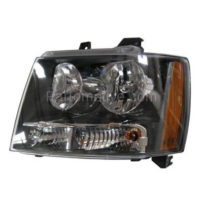 Aftermarket Replacement - LKQ-GM2502263OE 07-13 Chevy Avalanche Headlight Headlamp Front Head Light Lamp Left Driver Side