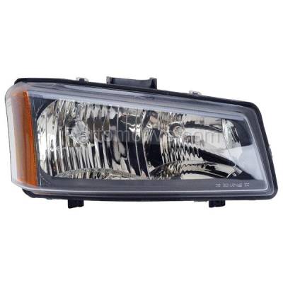 Aftermarket Replacement - LKQ-GM2503224OE 03-06 Silverado Pickup Truck Headlight Headlamp Head Light Lamp Passenger Side