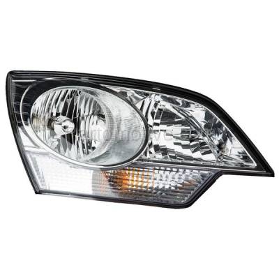 Aftermarket Replacement - LKQ-GM2503306OE 08-10 Vue & Hybrid Headlight Headlamp Front Head Light Lamp Right Passenger Side