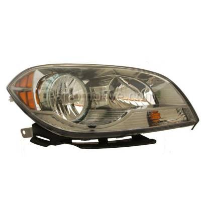 Aftermarket Replacement - LKQ-GM2503307OE 08-12 Malibu & Hybrid Headlight Headlamp Head Light Lamp Right Passenger Side RH