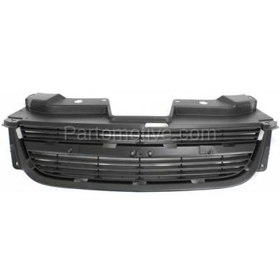 Aftermarket Replacement - LKQ-GM1200545OE 2005-2010 Chevrolet Cobalt (excluding SS) (Models without Chrome Package) Front Upper Grille Assembly Painted Gray Shell & Insert Plastic