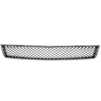 Aftermarket Replacement - LKQ-GM1200553OE 2007-2014 Chevrolet Avalanche, Suburban, Tahoe (For Models without Off Road Package) Front Grille Assembly Chrome Shell Black Insert
