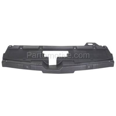 Aftermarket Replacement - LKQ-GM1225257OE 2005-2010 Pontiac G6 (Base, GT, GTP, GXP) Convertible/Coupe/Sedan Front Radiator Support Cover Upper Sight Shield Textured Plastic