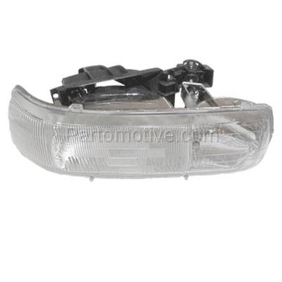 Aftermarket Replacement - LKQ-GM2503187R Chevy Silverado Pickup Truck Headlight Headlamp Head Light Right Passenger Side