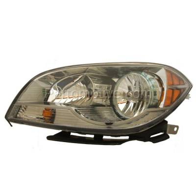 Aftermarket Replacement - LKQ-GM2502307R 08-12 Malibu & Hybrid Headlight Headlamp Front Head Light Lamp Left Driver Side