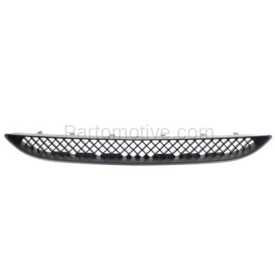 Aftermarket Replacement - LKQ-CH1036118OE 2011-2014 Chrysler 200 (Limited, LX, S, Touring) Front Center Lower Bumper Cover Grille Assembly Textured Black Shell & Insert Plastic