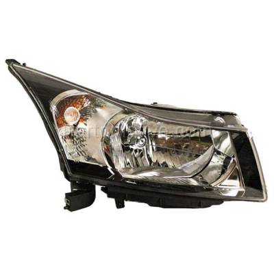 Aftermarket Replacement - LKQ-GM2502356R Headlight Headlamp Front Head Light Lamp Right Passenger Side