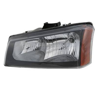 Aftermarket Replacement - LKQ-GM2502257R Chevy Avalanche Silverado Headlight Headlamp Head Light Lamp Left Driver Side LH
