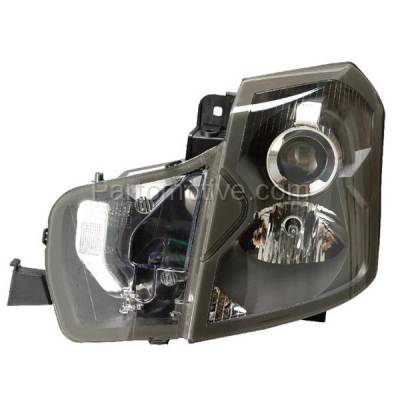 Aftermarket Replacement - LKQ-GM2502242OE 03-07 CTS Headlight Headlamp Halogen Non-Xenon Head Light Lamp Left Driver Side