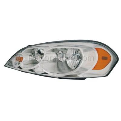 Aftermarket Replacement - LKQ-GM2502261R Chevy Impala Monte Carlo Headlight Headlamp Head Light Lamp Left Driver Side DOT