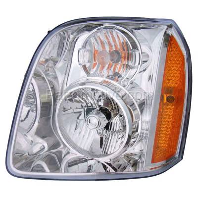 Aftermarket Replacement - LKQ-GM2502265OE 07-14 Yukon & Hybrid Headlight Headlamp Halogen Head Light Lamp Left Driver Side