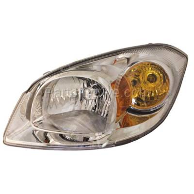 Aftermarket Replacement - LKQ-GM2502251OE 05-10 Chevy Cobalt G5 Headlight Headlamp Front Head Light Lamp Left Driver Side