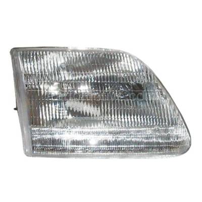 Aftermarket Replacement - LKQ-FO2503139R 97-04 F-Series Pickup Truck Headlight Headlamp Head Light Right Passenger Side R