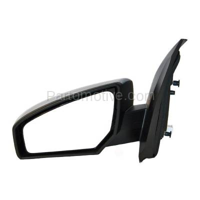 TYC - MIR-1413LT TYC 2007-2012 Nissan Sentra (2.0L & 2.5L) Rear View Mirror Assembly Power, Non-Folding, Non-Heated Paintable Plastic Housing Left Driver Side