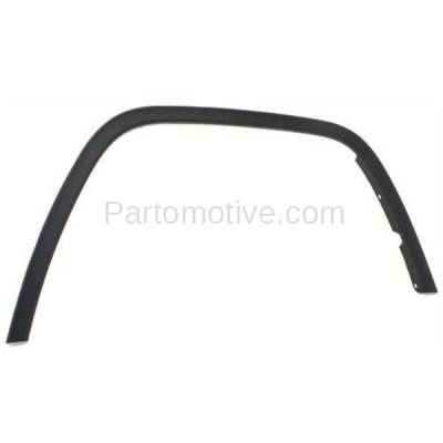 Aftermarket Replacement - FDF-1013RC CAPA 2011-2016 Jeep Grand Cherokee (3.0L 3.6L 5.7L) Front Fender Flare Wheel Opening Molding Black Plastic Right Passenger Side