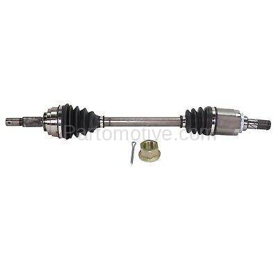 Aftermarket Replacement - KV-RN28160052 CV Axle For 2009-2011 Nissan Versa Front Driver Side Automatic Transmission