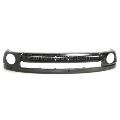 Aftermarket Replacement - BRF-1082FC CAPA 2002-2008 Dodge Ram 1500 & 2003-2009 2500/3500 Truck (Models with Non-Chrome Bumper) Front Impact Bar Crossmember Reinforcement