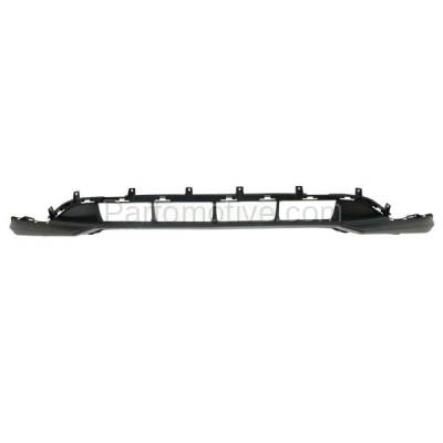 Aftermarket Replacement - BUC-3683FC CAPA 2016-2018 Chevrolet Malibu Front Lower Bumper Cover Assembly (without Park Assist Sensor Holes) Dark Gray Textured Plastic